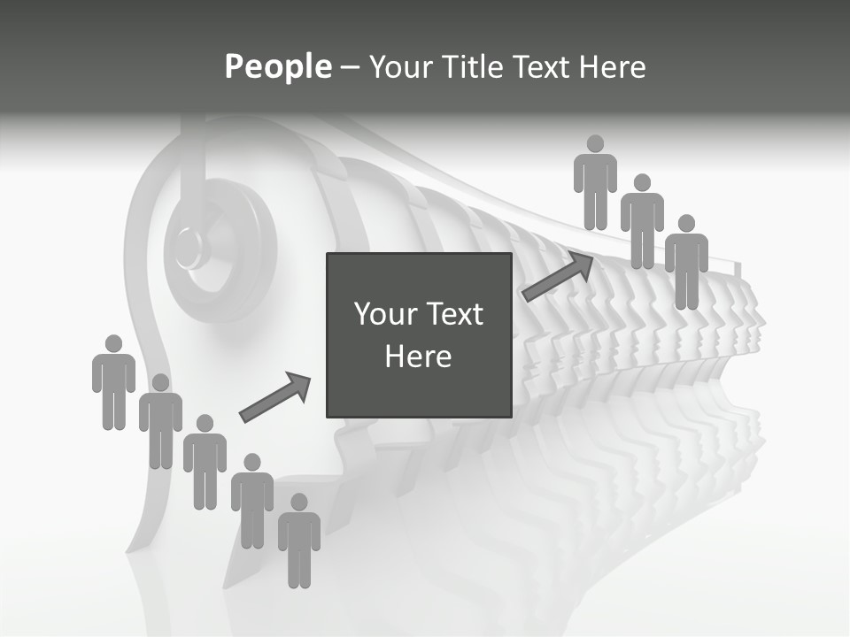Black Contact Copyspace PowerPoint Template