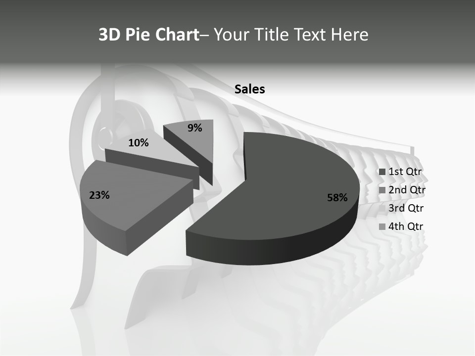 Black Contact Copyspace PowerPoint Template