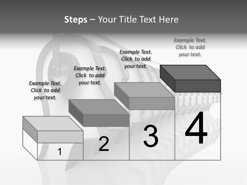 Black Contact Copyspace PowerPoint Template