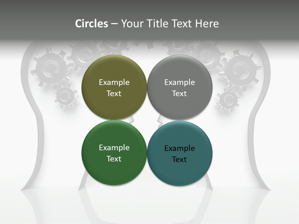 Imagination Connect Wheel PowerPoint Template