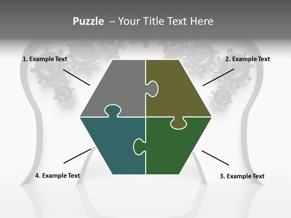 Imagination Connect Wheel PowerPoint Template