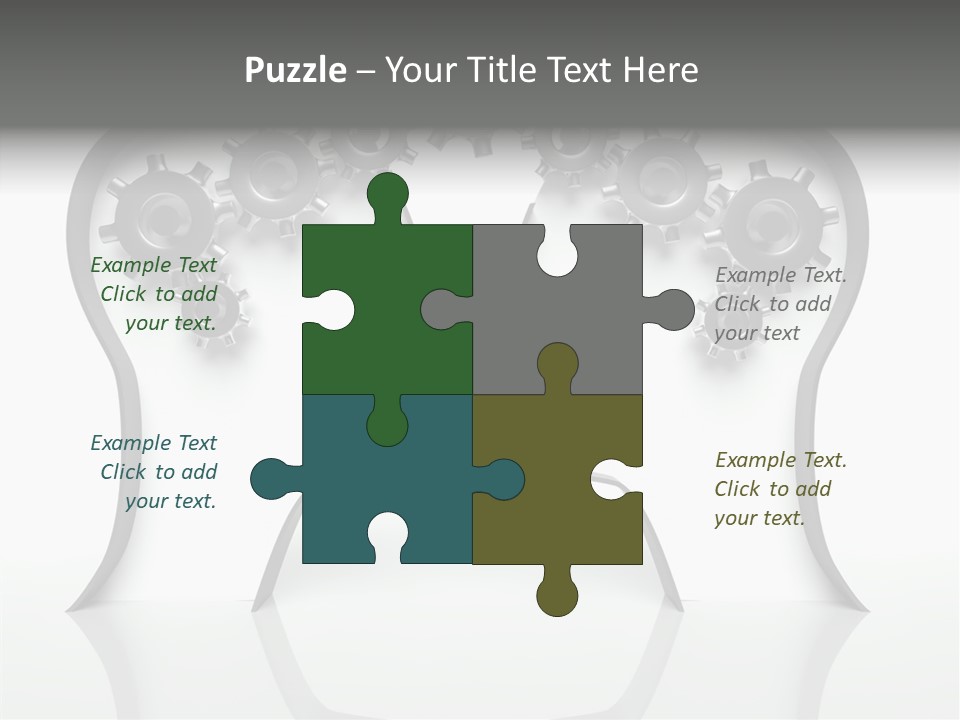 Imagination Connect Wheel PowerPoint Template