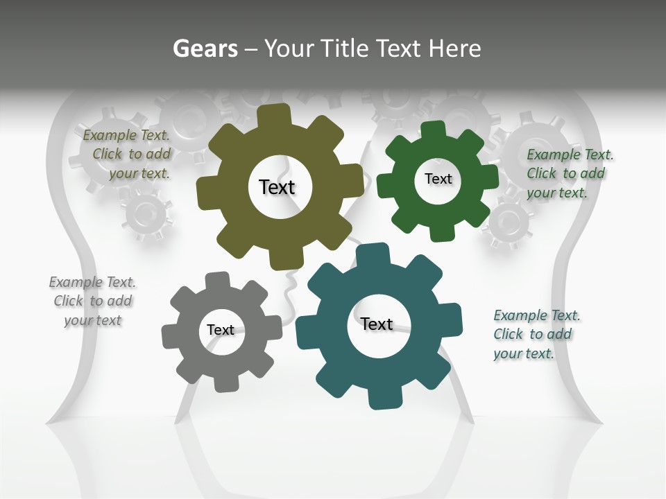 Imagination Connect Wheel PowerPoint Template