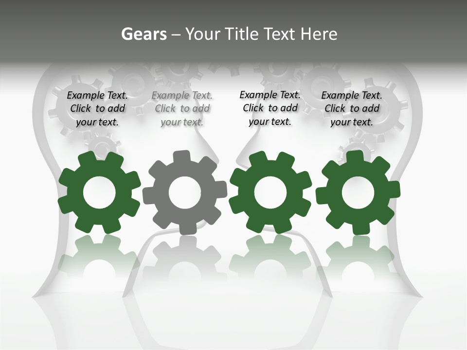 Imagination Connect Wheel PowerPoint Template