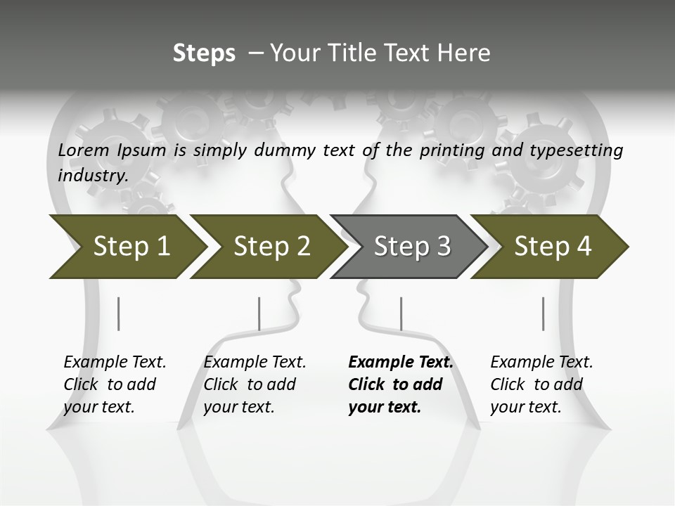 Imagination Connect Wheel PowerPoint Template