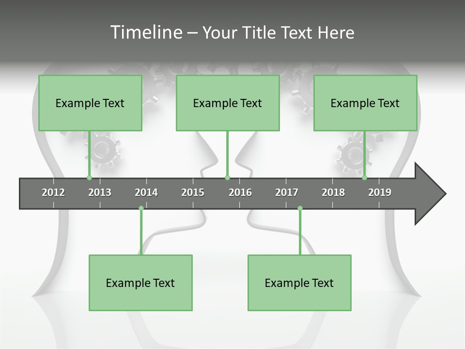 Imagination Connect Wheel PowerPoint Template