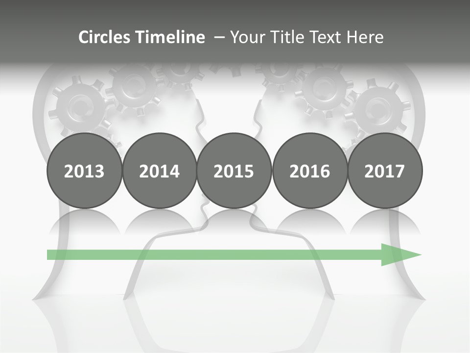Imagination Connect Wheel PowerPoint Template