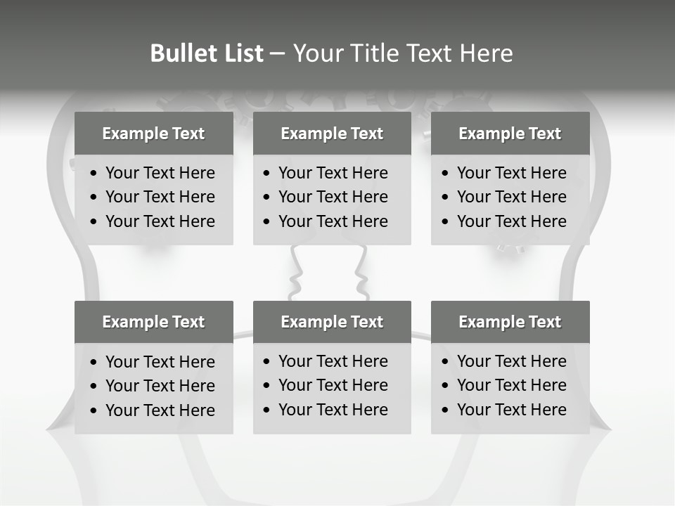Imagination Connect Wheel PowerPoint Template