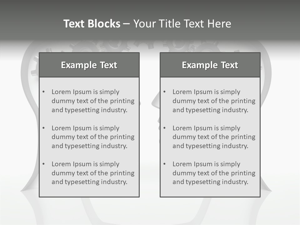 Imagination Connect Wheel PowerPoint Template