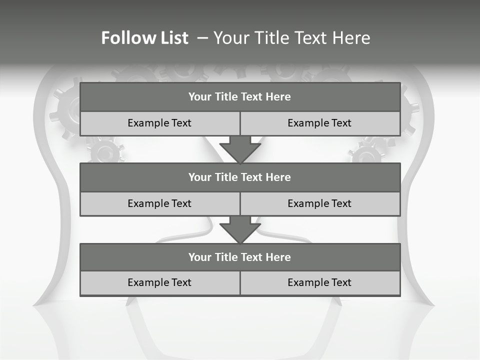 Imagination Connect Wheel PowerPoint Template