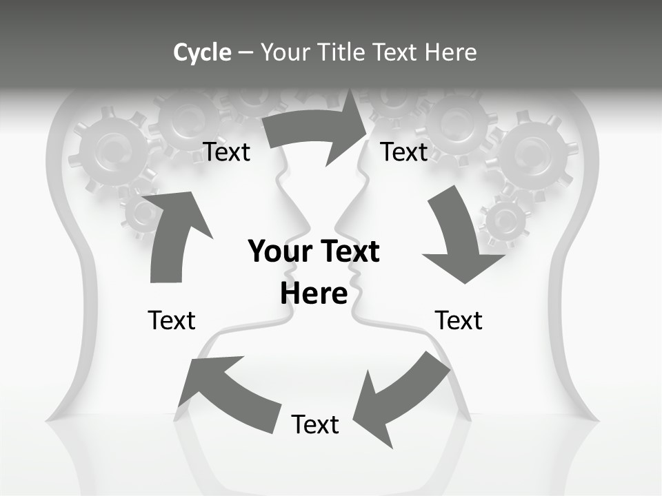 Imagination Connect Wheel PowerPoint Template
