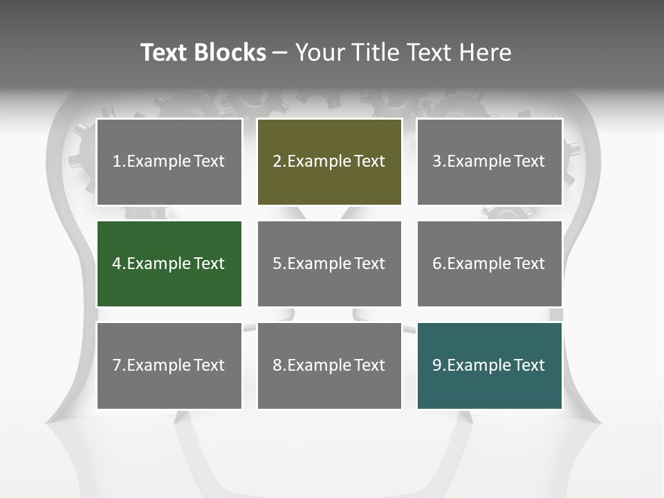 Imagination Connect Wheel PowerPoint Template