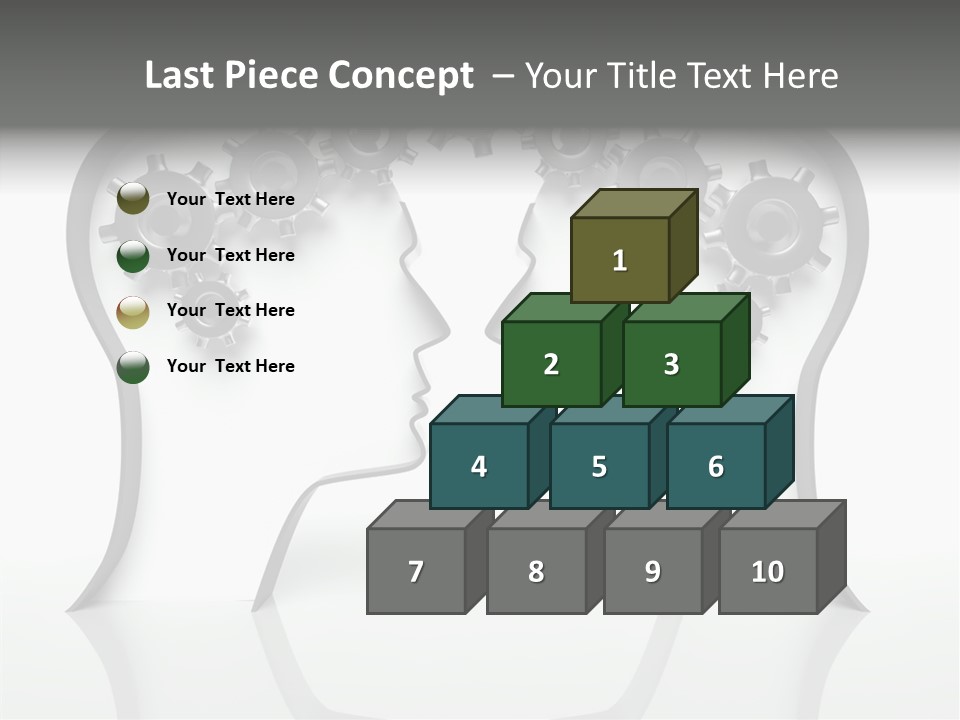Imagination Connect Wheel PowerPoint Template