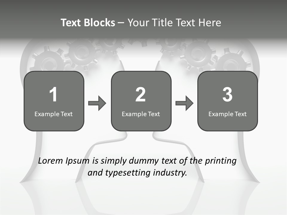 Imagination Connect Wheel PowerPoint Template