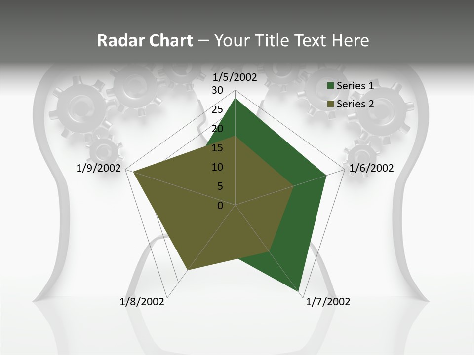 Imagination Connect Wheel PowerPoint Template