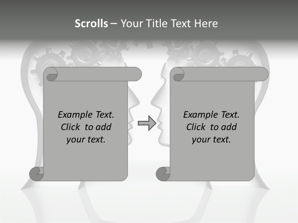 Imagination Connect Wheel PowerPoint Template