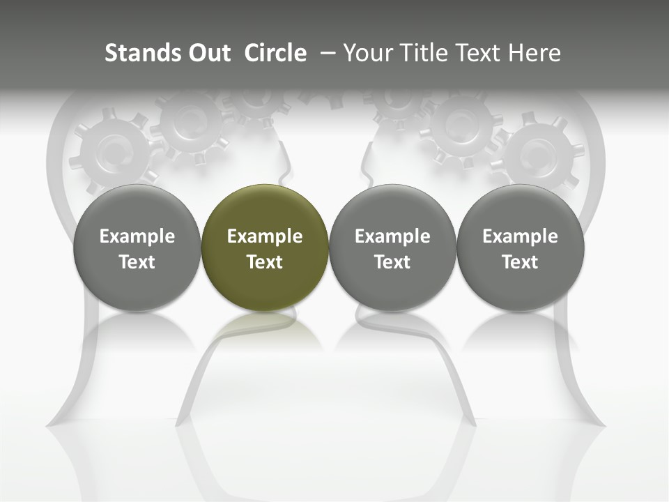 Imagination Connect Wheel PowerPoint Template