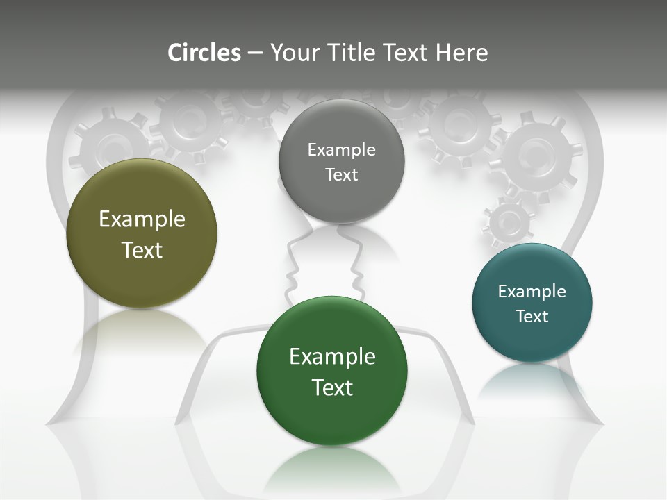 Imagination Connect Wheel PowerPoint Template