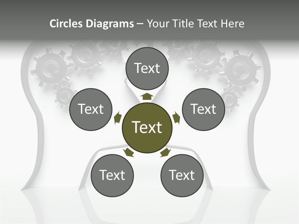 Imagination Connect Wheel PowerPoint Template