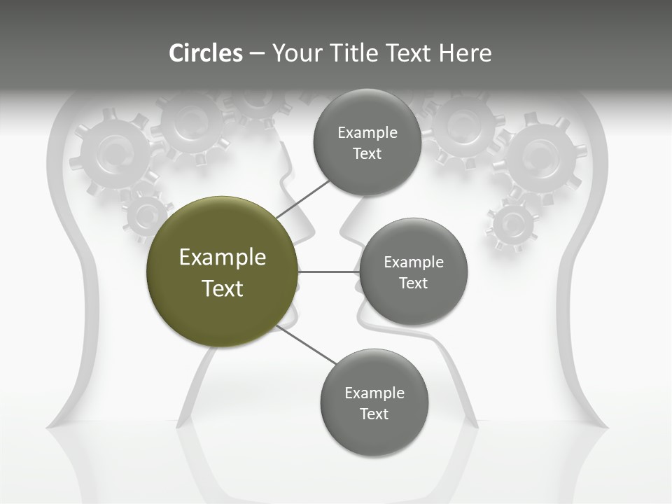 Imagination Connect Wheel PowerPoint Template