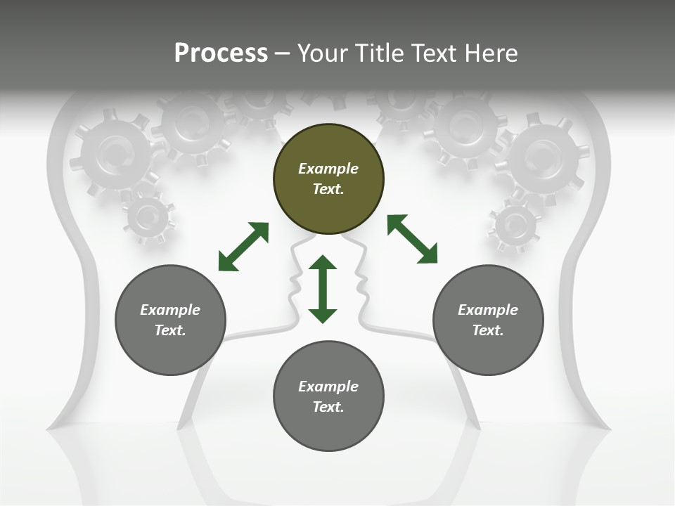 Imagination Connect Wheel PowerPoint Template