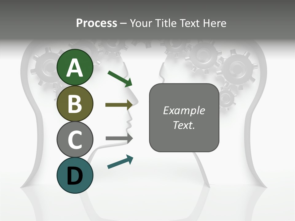Imagination Connect Wheel PowerPoint Template