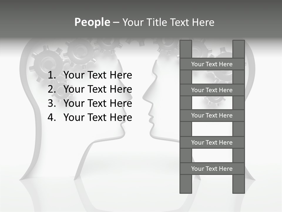Imagination Connect Wheel PowerPoint Template