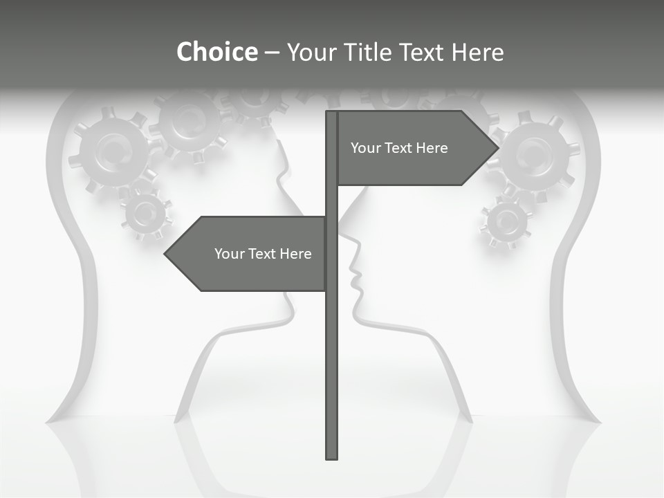 Imagination Connect Wheel PowerPoint Template