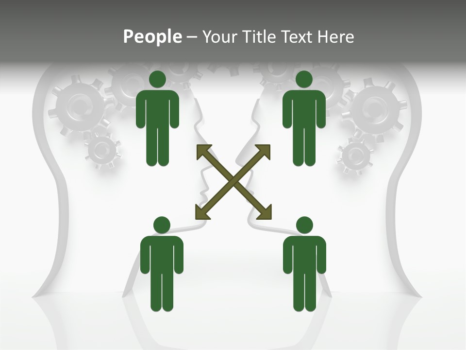 Imagination Connect Wheel PowerPoint Template