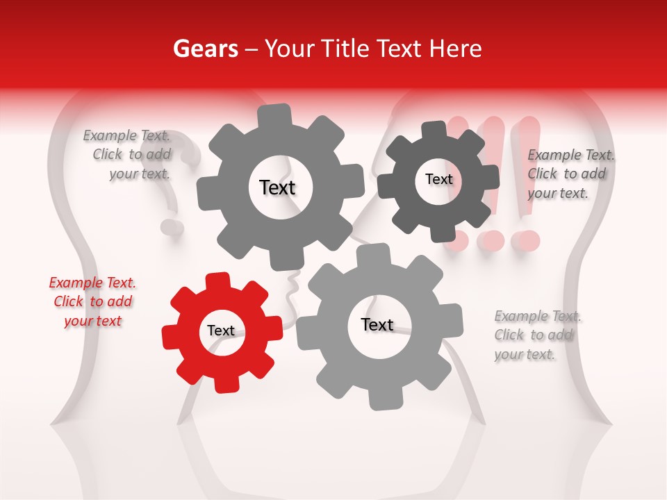 Family Head Person PowerPoint Template