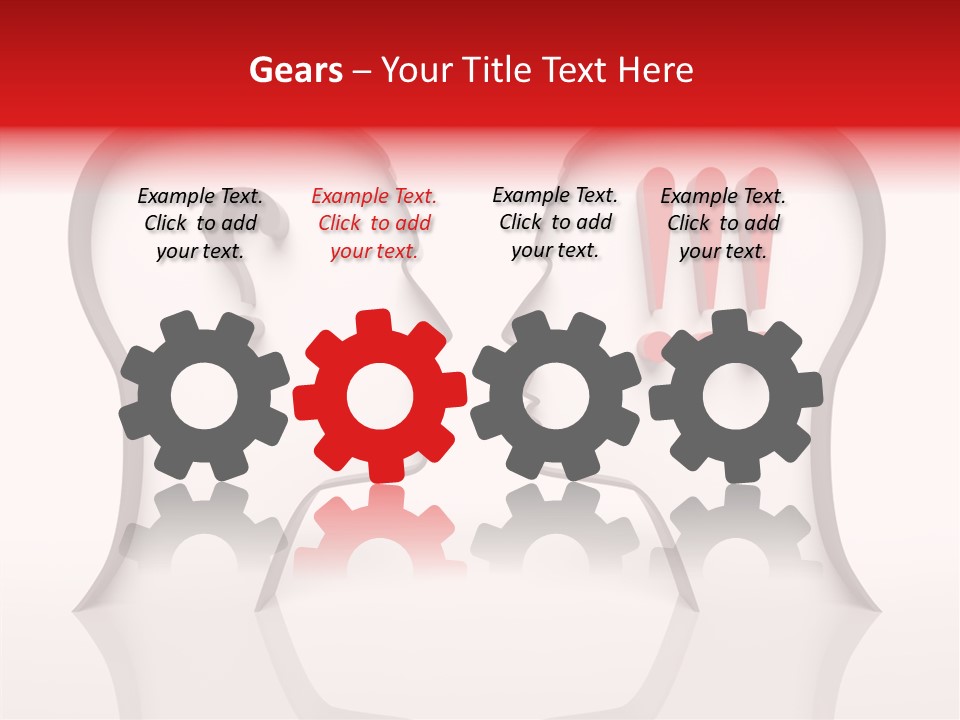 Family Head Person PowerPoint Template