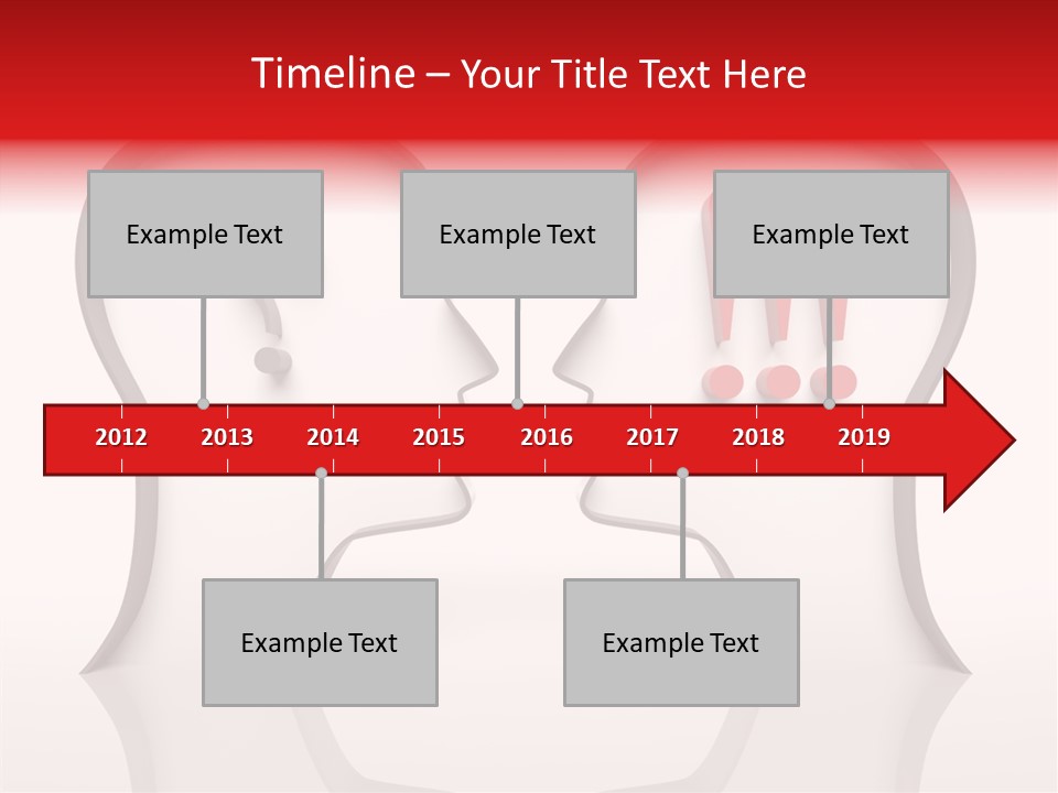 Family Head Person PowerPoint Template