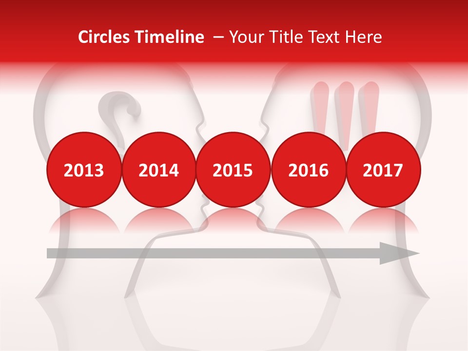 Family Head Person PowerPoint Template