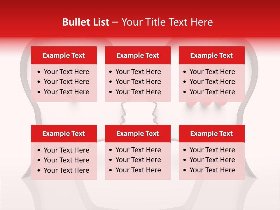 Family Head Person PowerPoint Template