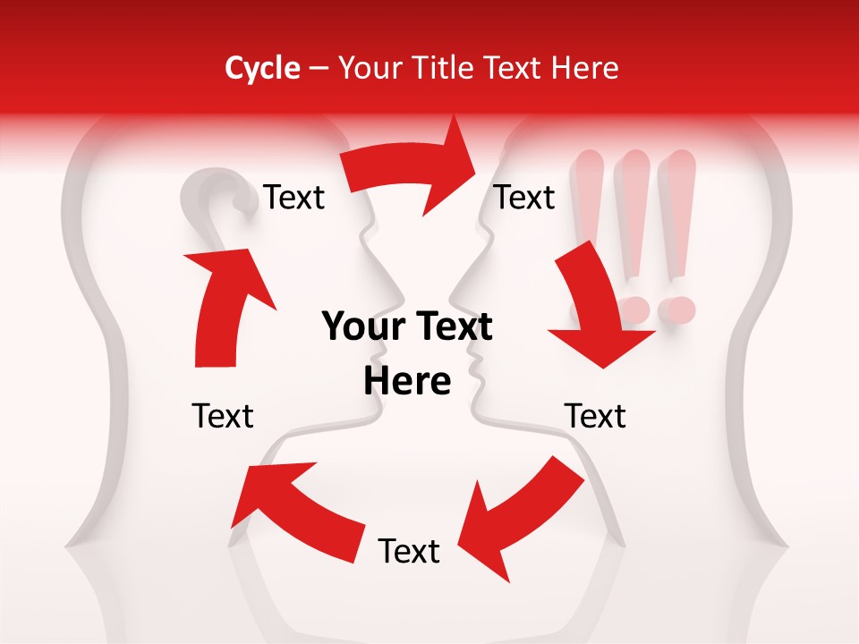 Family Head Person PowerPoint Template