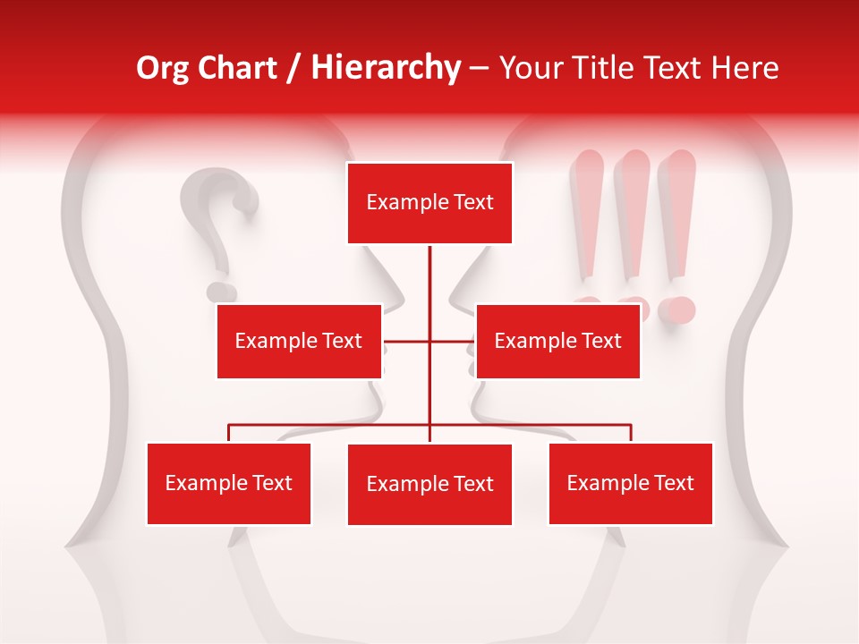 Family Head Person PowerPoint Template