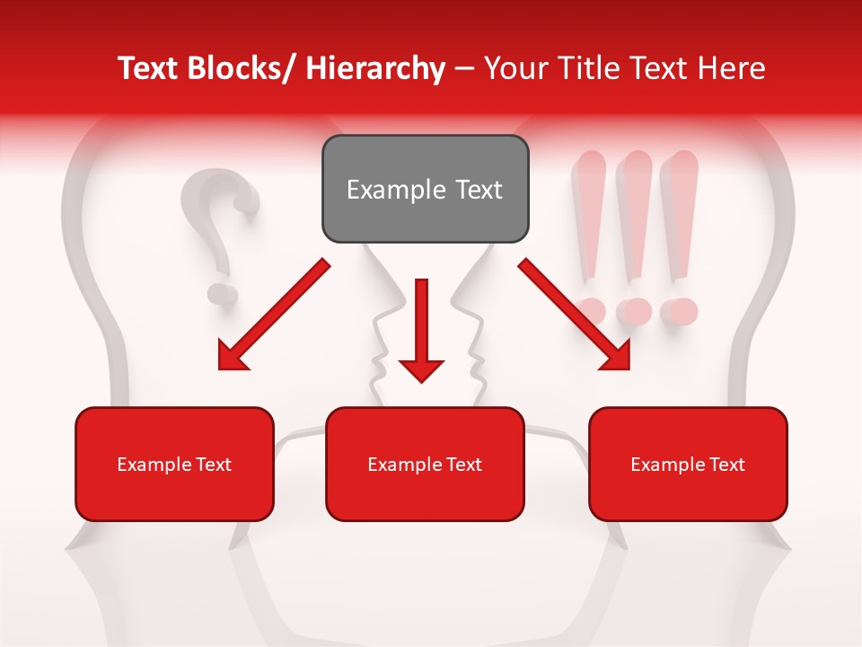 Family Head Person PowerPoint Template