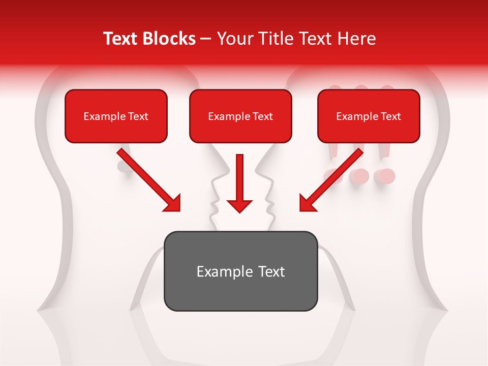 Family Head Person PowerPoint Template