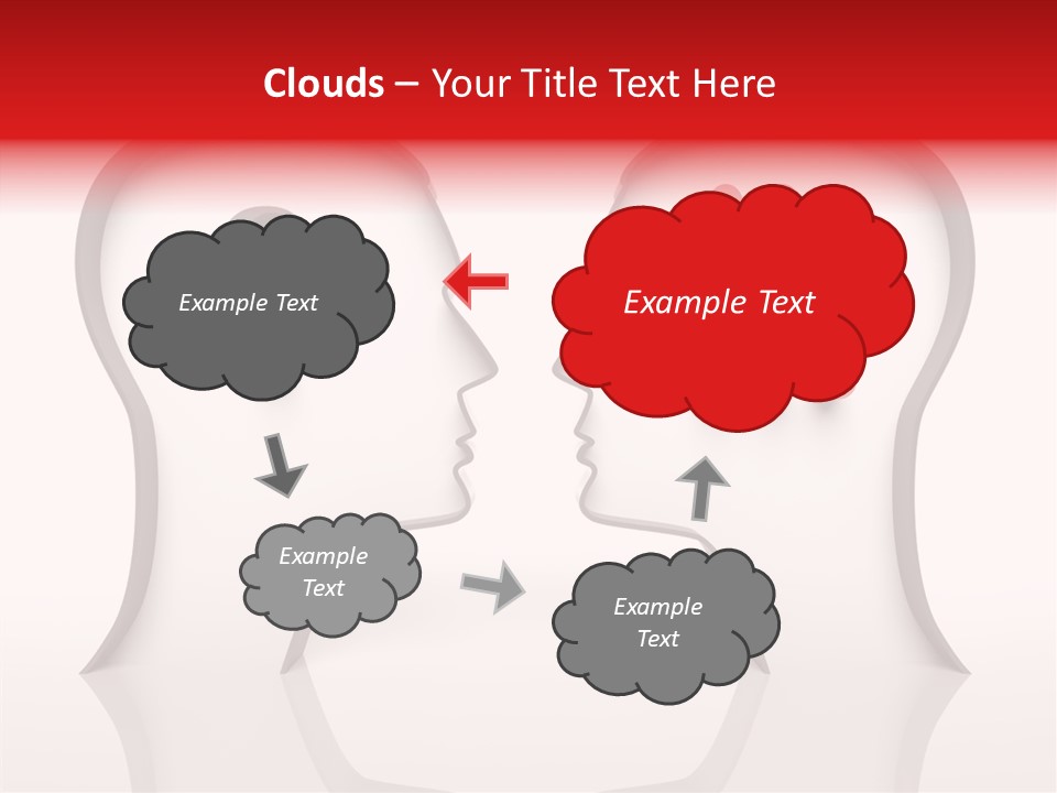 Family Head Person PowerPoint Template