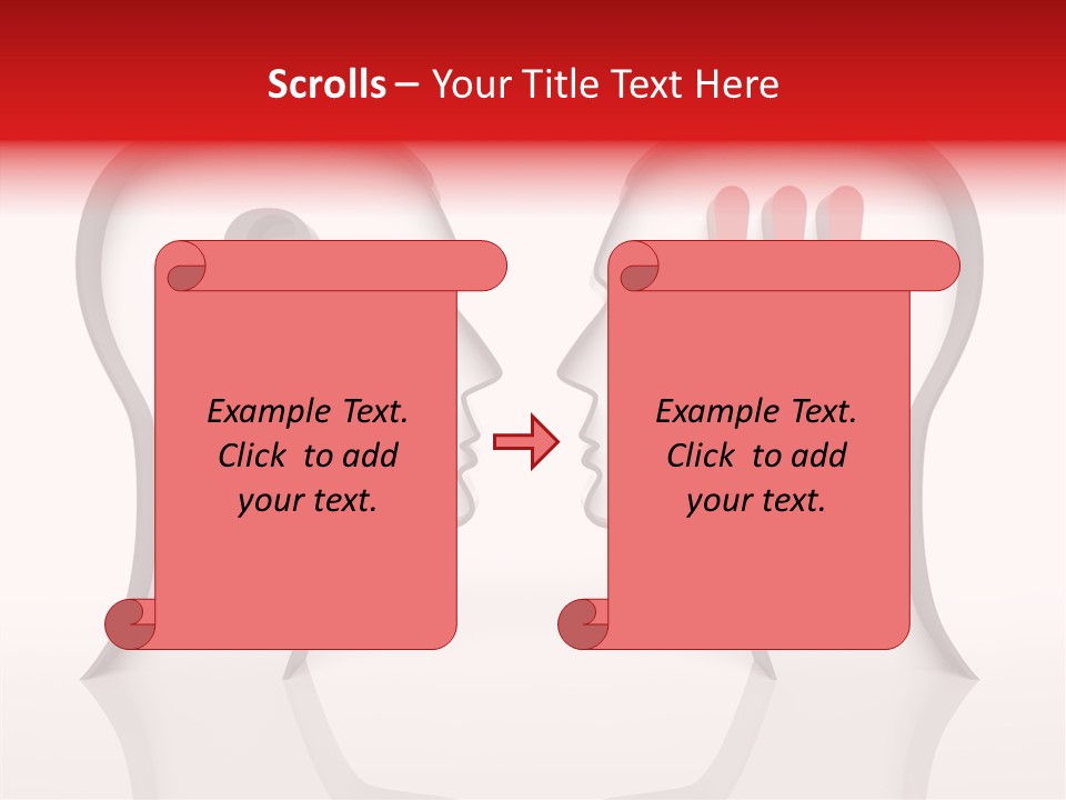 Family Head Person PowerPoint Template