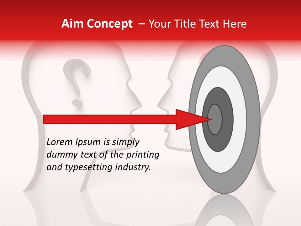 Family Head Person PowerPoint Template