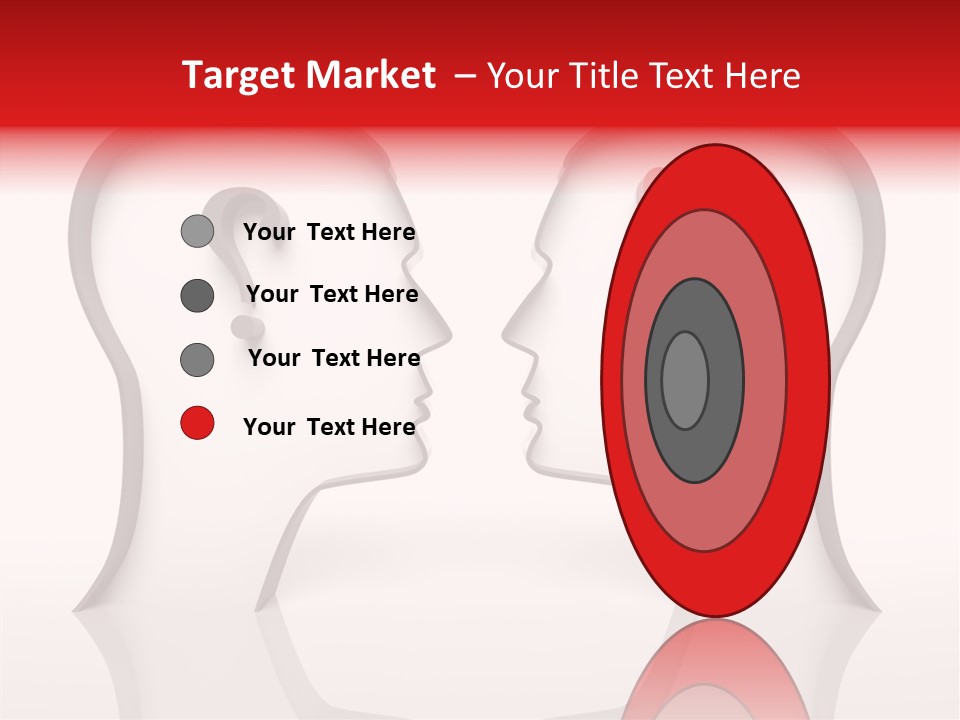 Family Head Person PowerPoint Template