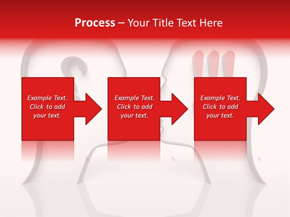Family Head Person PowerPoint Template