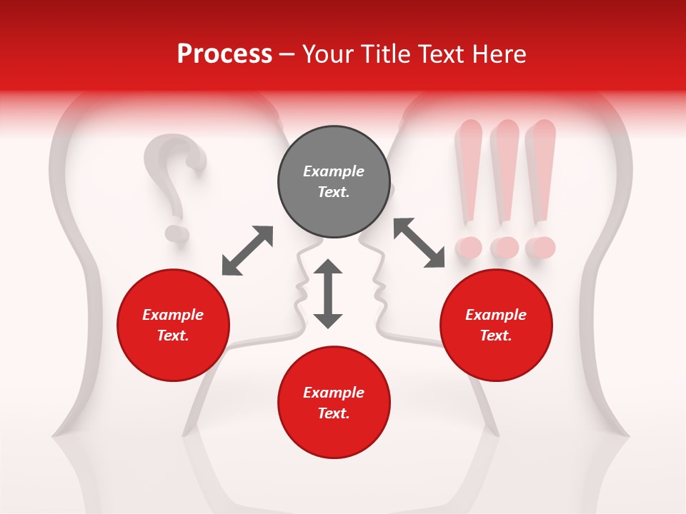 Family Head Person PowerPoint Template