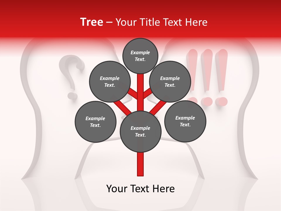 Family Head Person PowerPoint Template