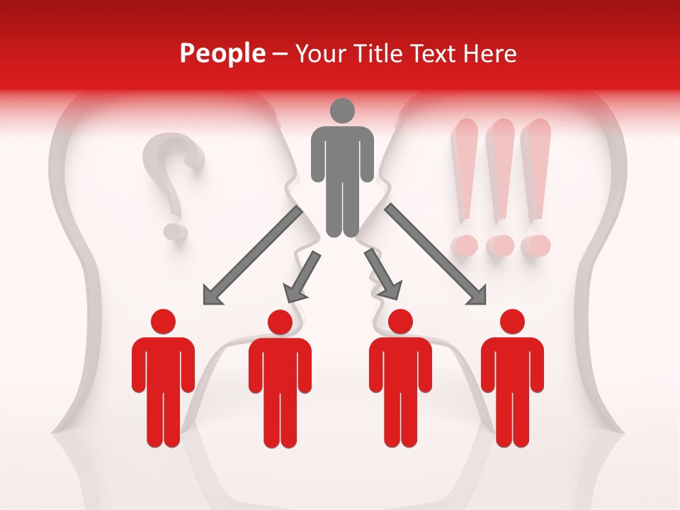 Family Head Person PowerPoint Template