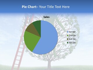 Service Tree Green PowerPoint Template