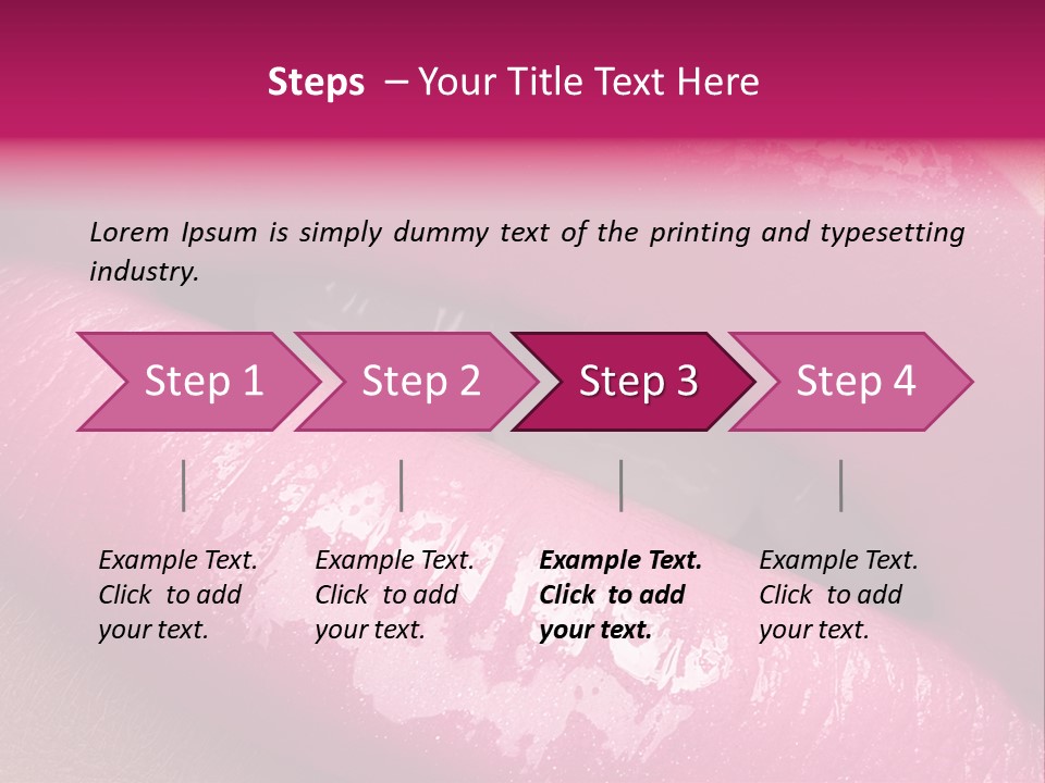 Glossy Makeup Luxury PowerPoint Template