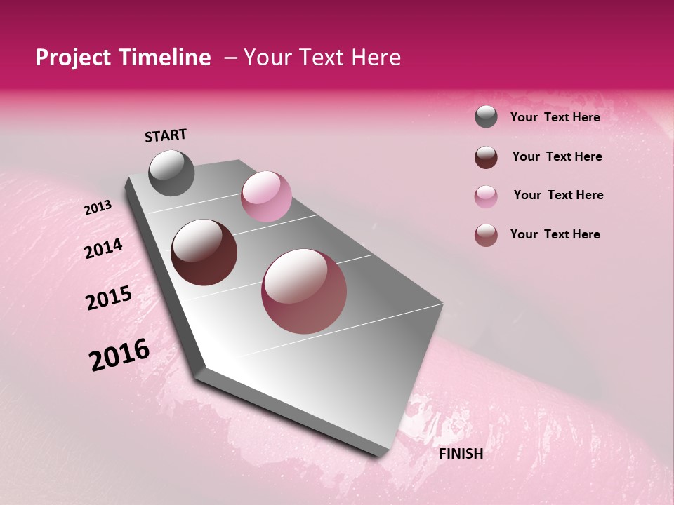 Glossy Makeup Luxury PowerPoint Template