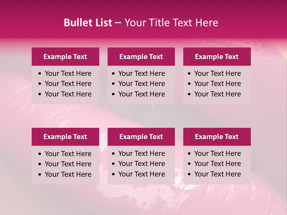 Glossy Makeup Luxury PowerPoint Template